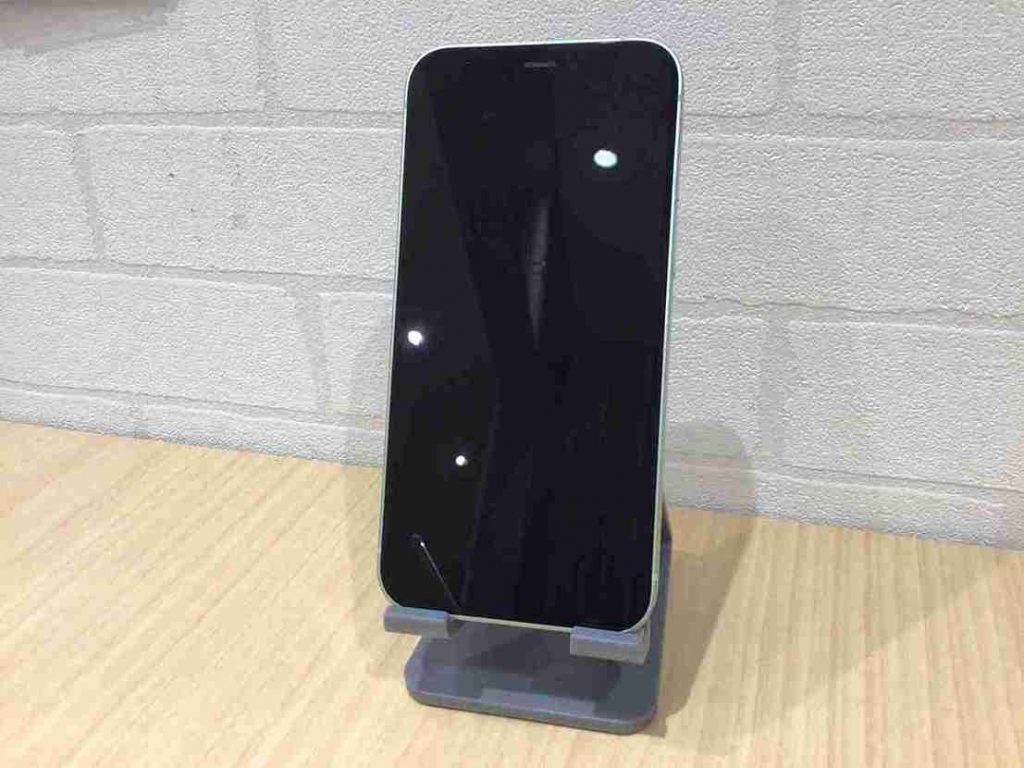 買取となったiPhone１２mini
