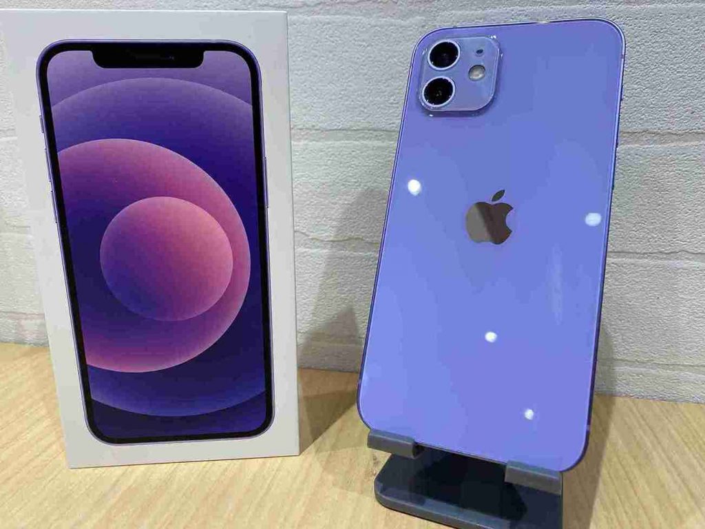 iPhone12 128GB パープルの買取 大阪