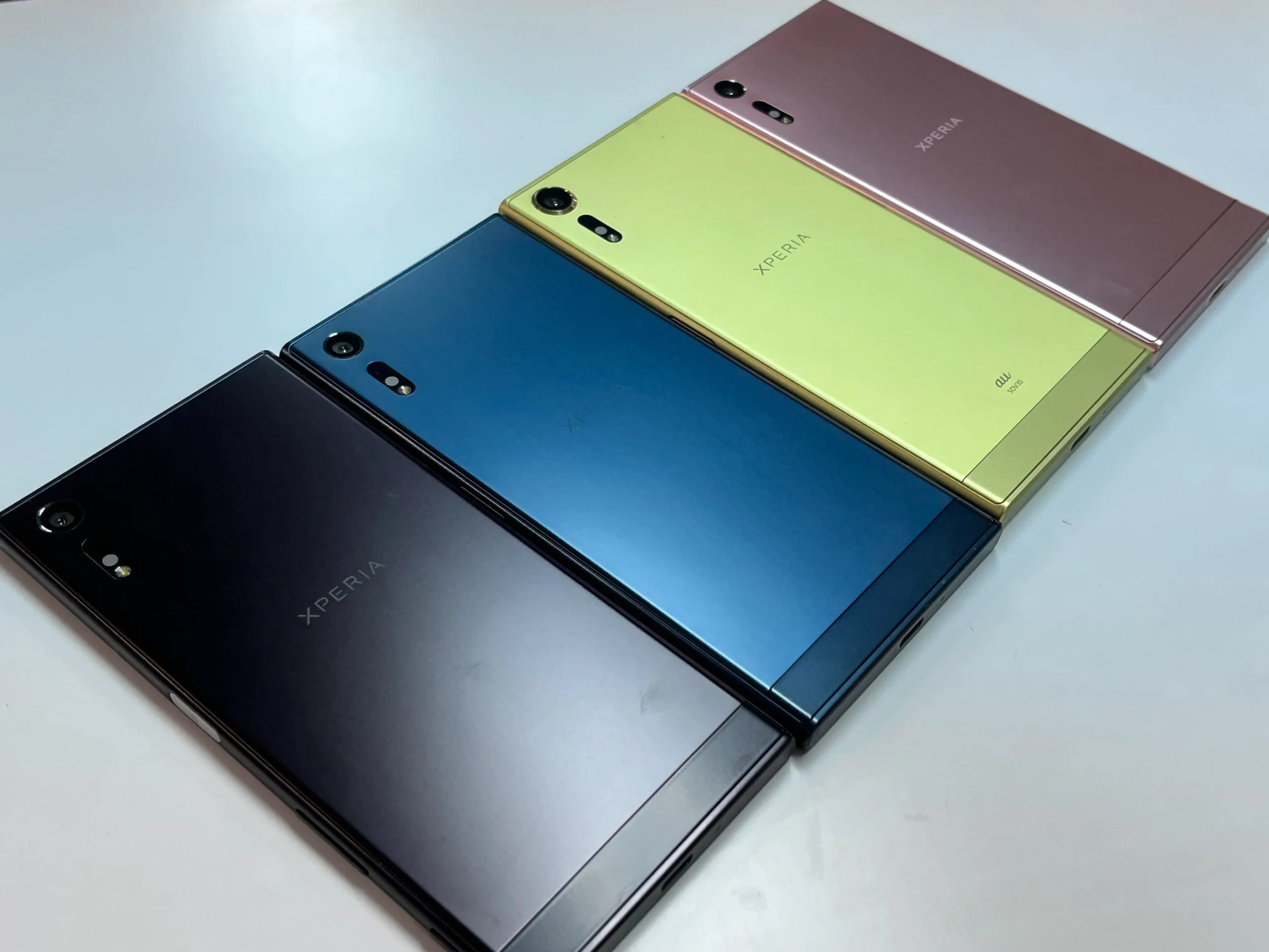 札幌市西区で買取対応したXperiaシリーズのスマートフォン複数台