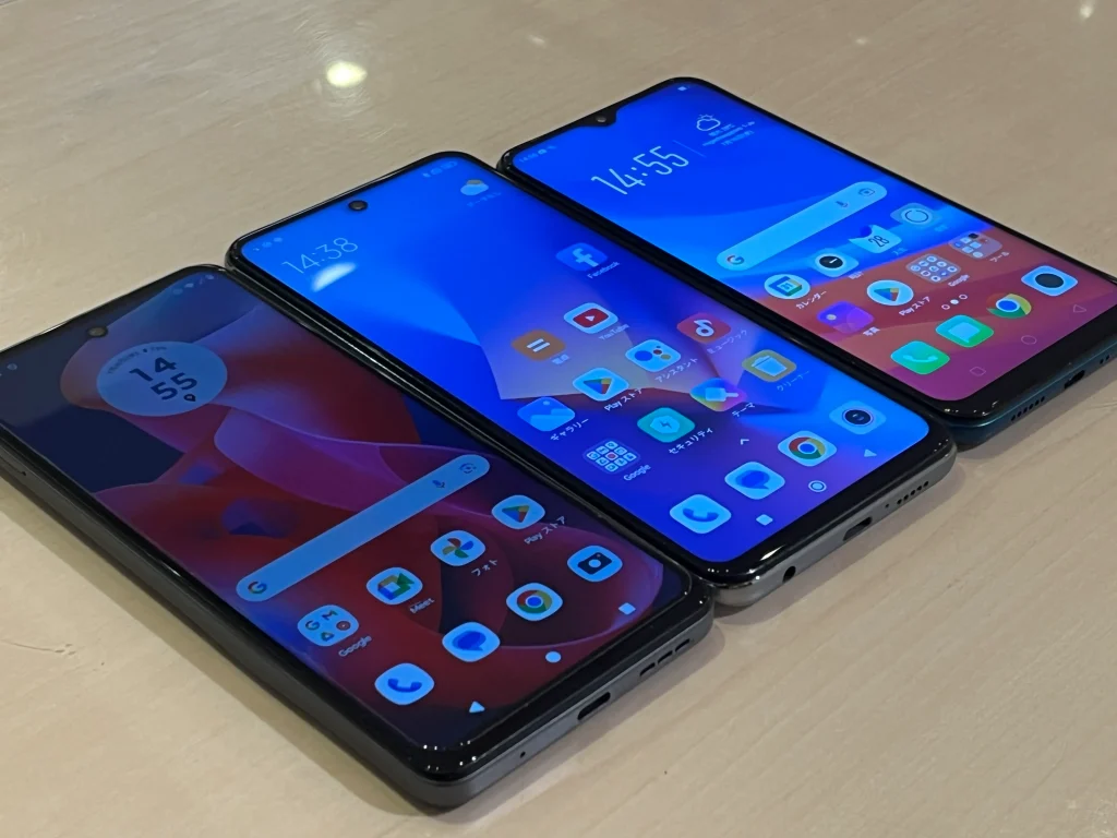 札幌市西区のアルファロジック琴似駅前店で買取中のAndroid端末（Xiaomi OPPO Motorolaなど）