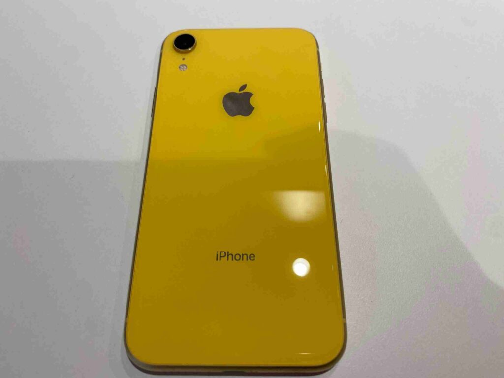 iPhoneXR 128GB イエロー 買取